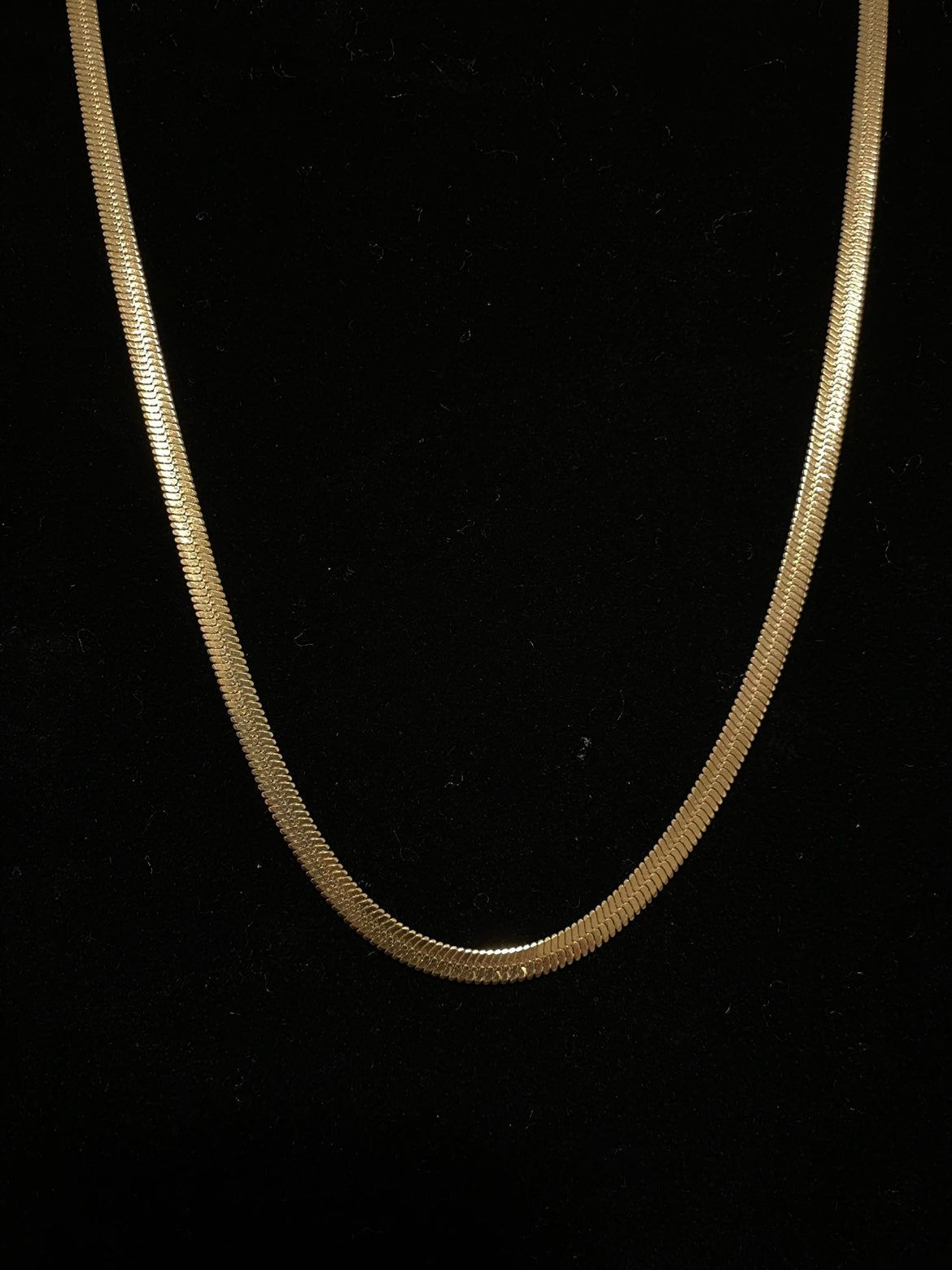Halsband(guldplaterad 50cm)