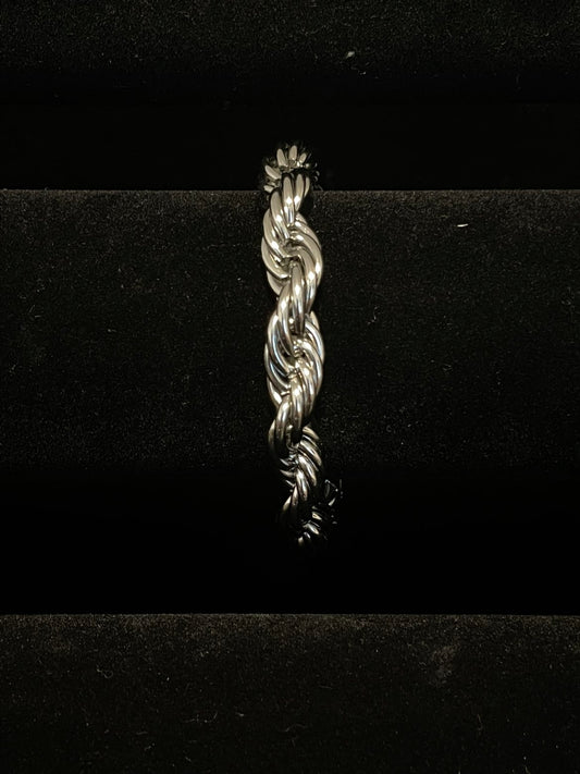 Cordell armband (Silver 4-10mm 20cm)