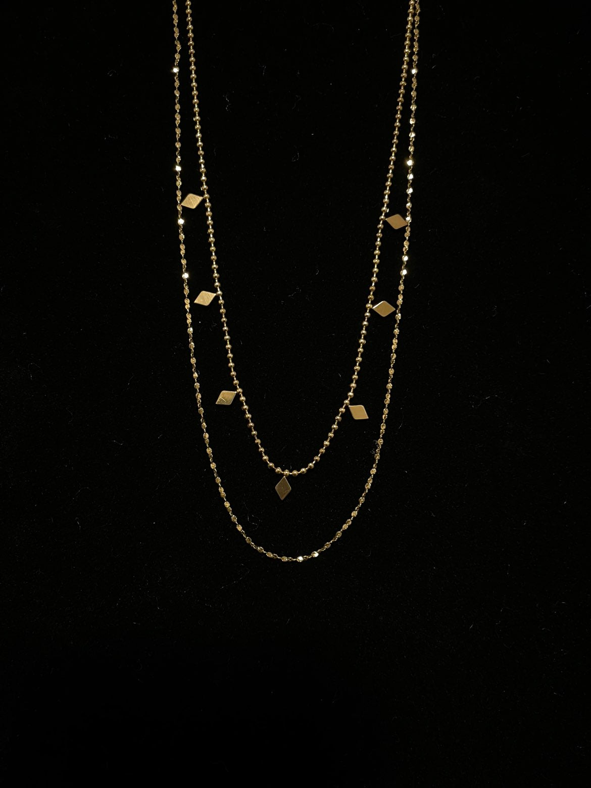 Halsband(guld 50cm)