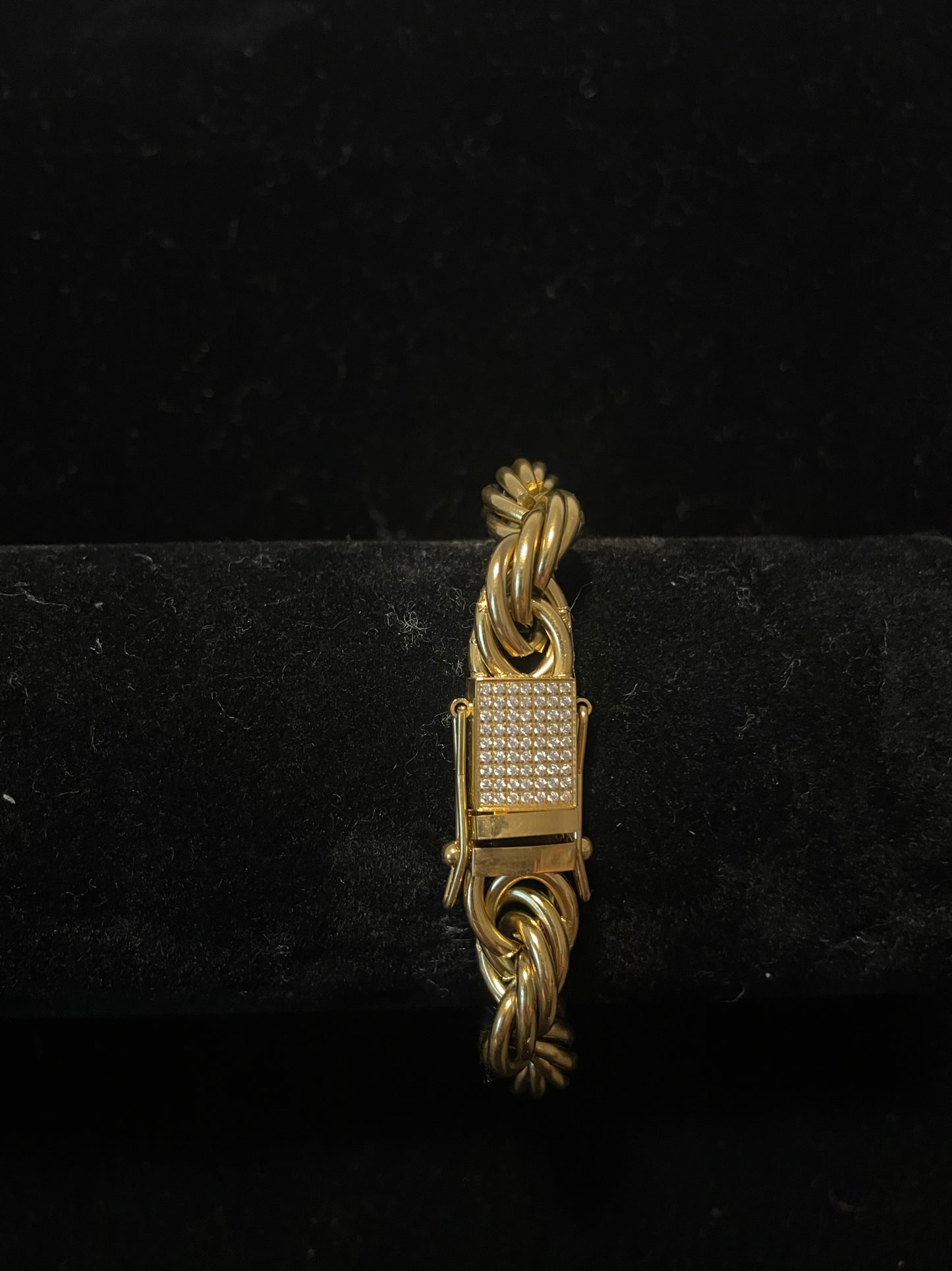 Guld Cordell armband(diamant lås)