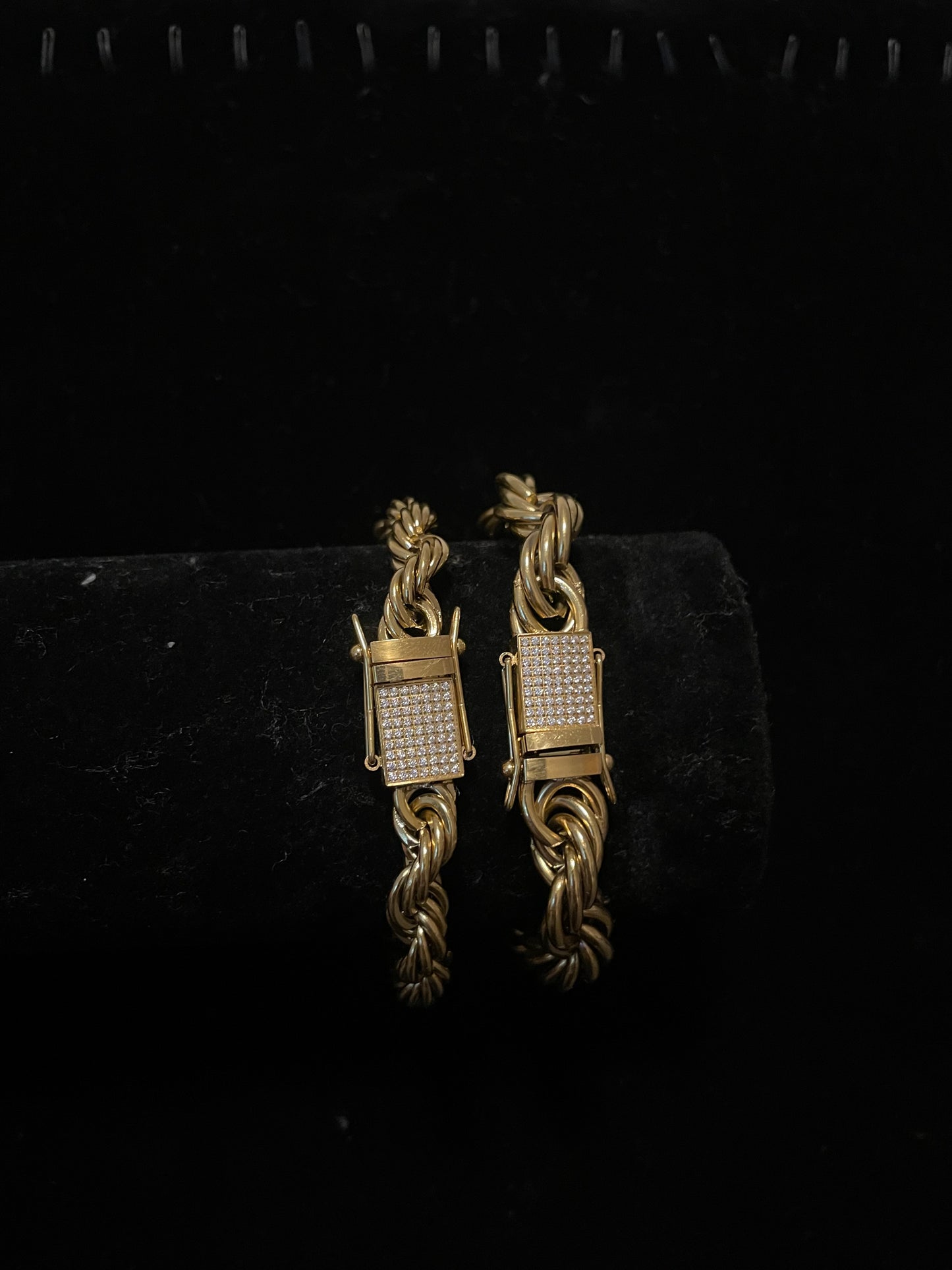 Guld Cordell armband(diamant lås)