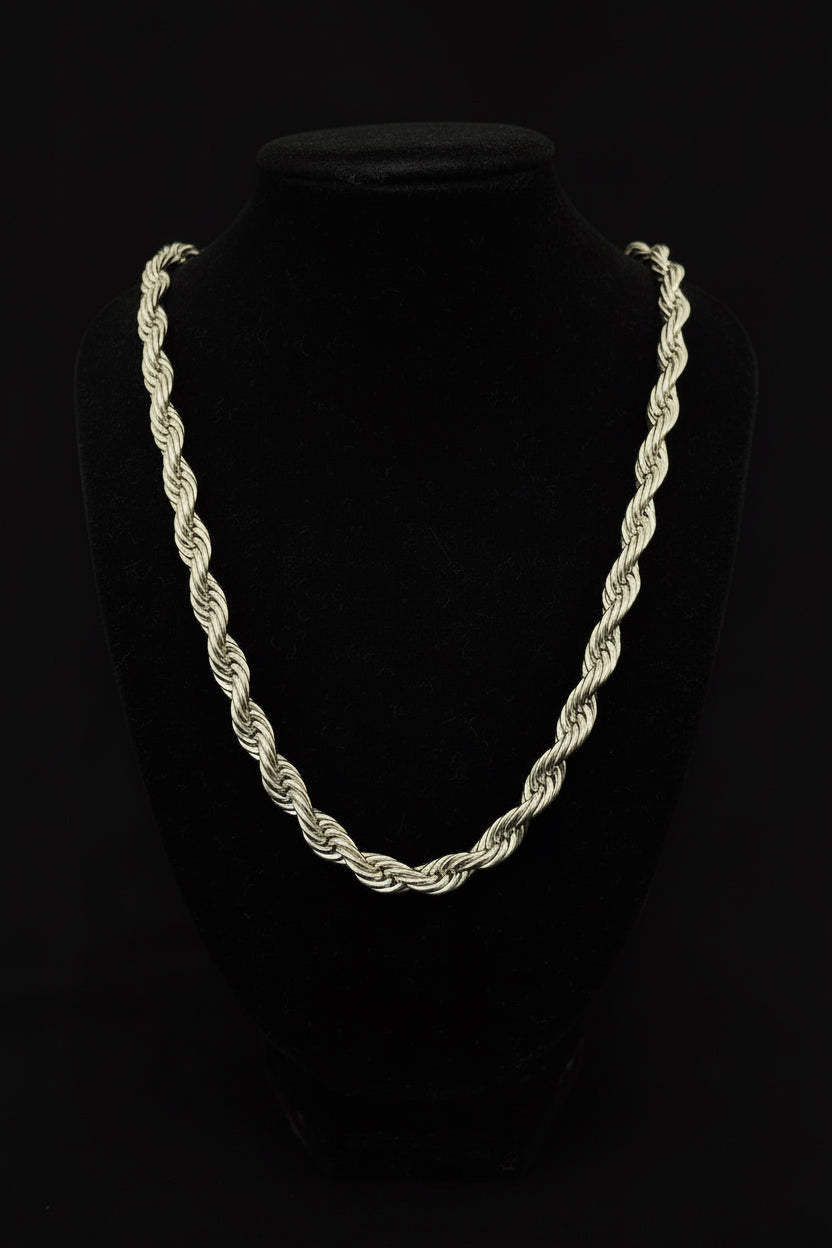 Cordell halsband - Silver (8mm)
