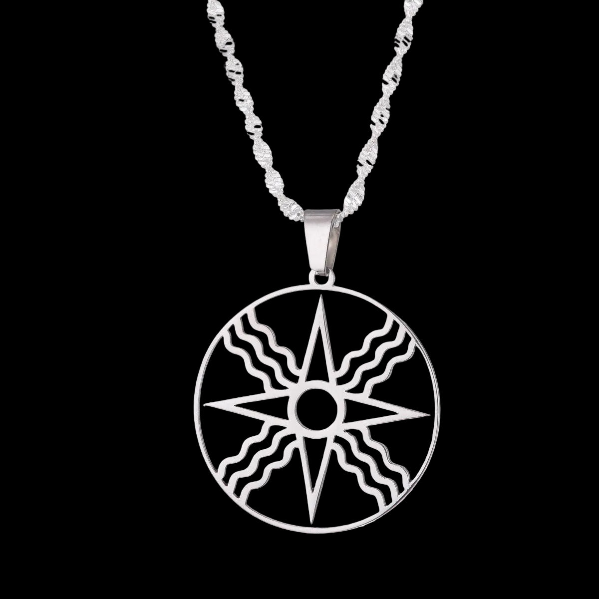 Halsband med länder(guld och silver)