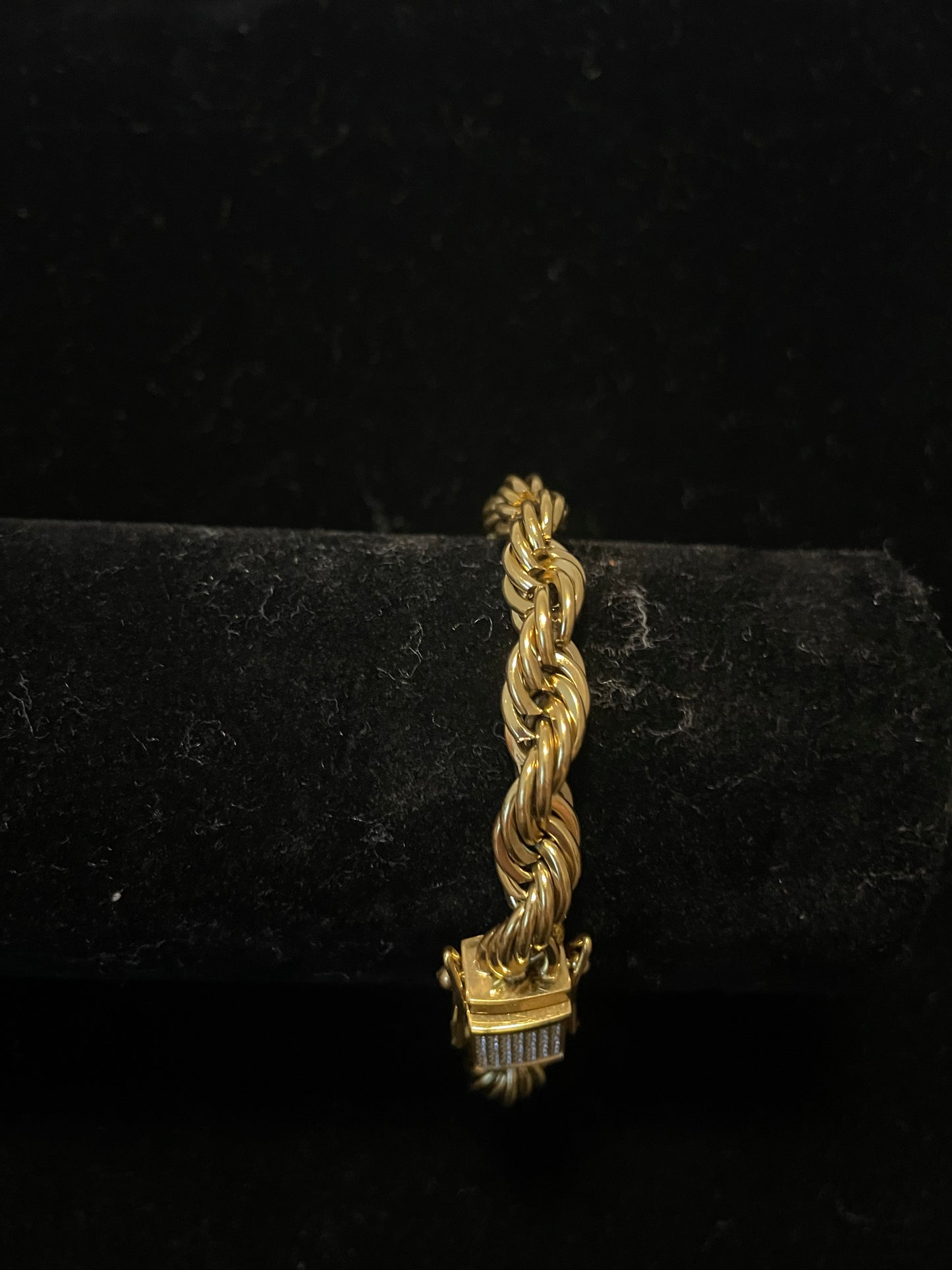 Guld Cordell armband(diamant lås)