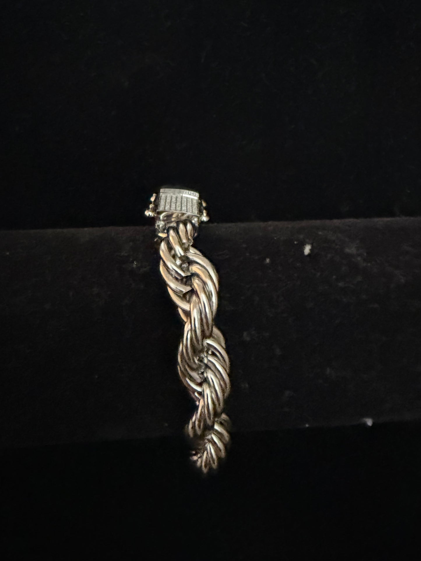 Silver Cordell armband(diamant lås)