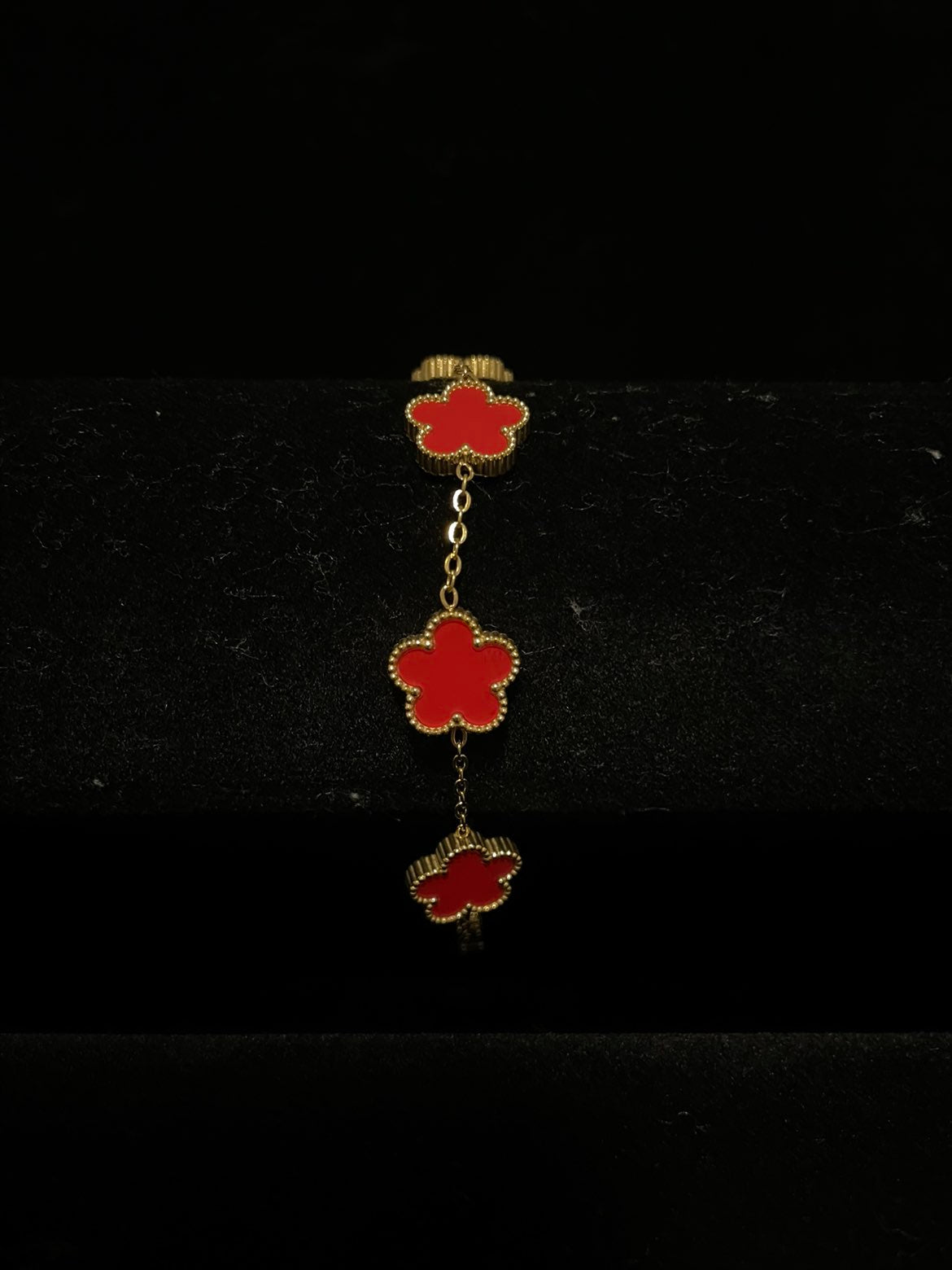 Fem clover armband(17+5)