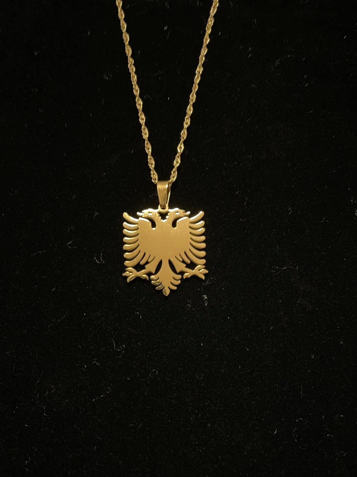 Halsband med länder(guld och silver)