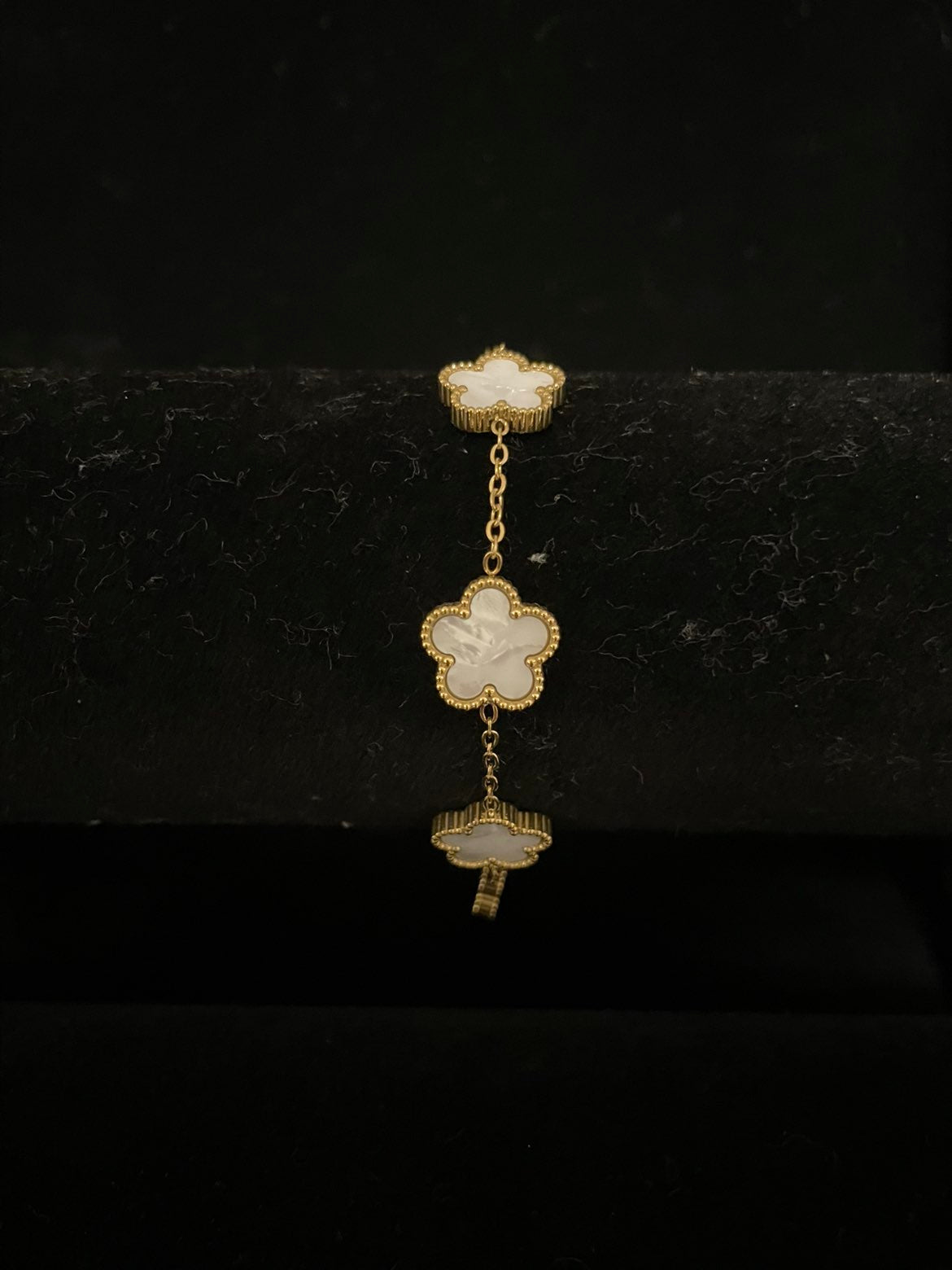 Fem clover armband(17+5)