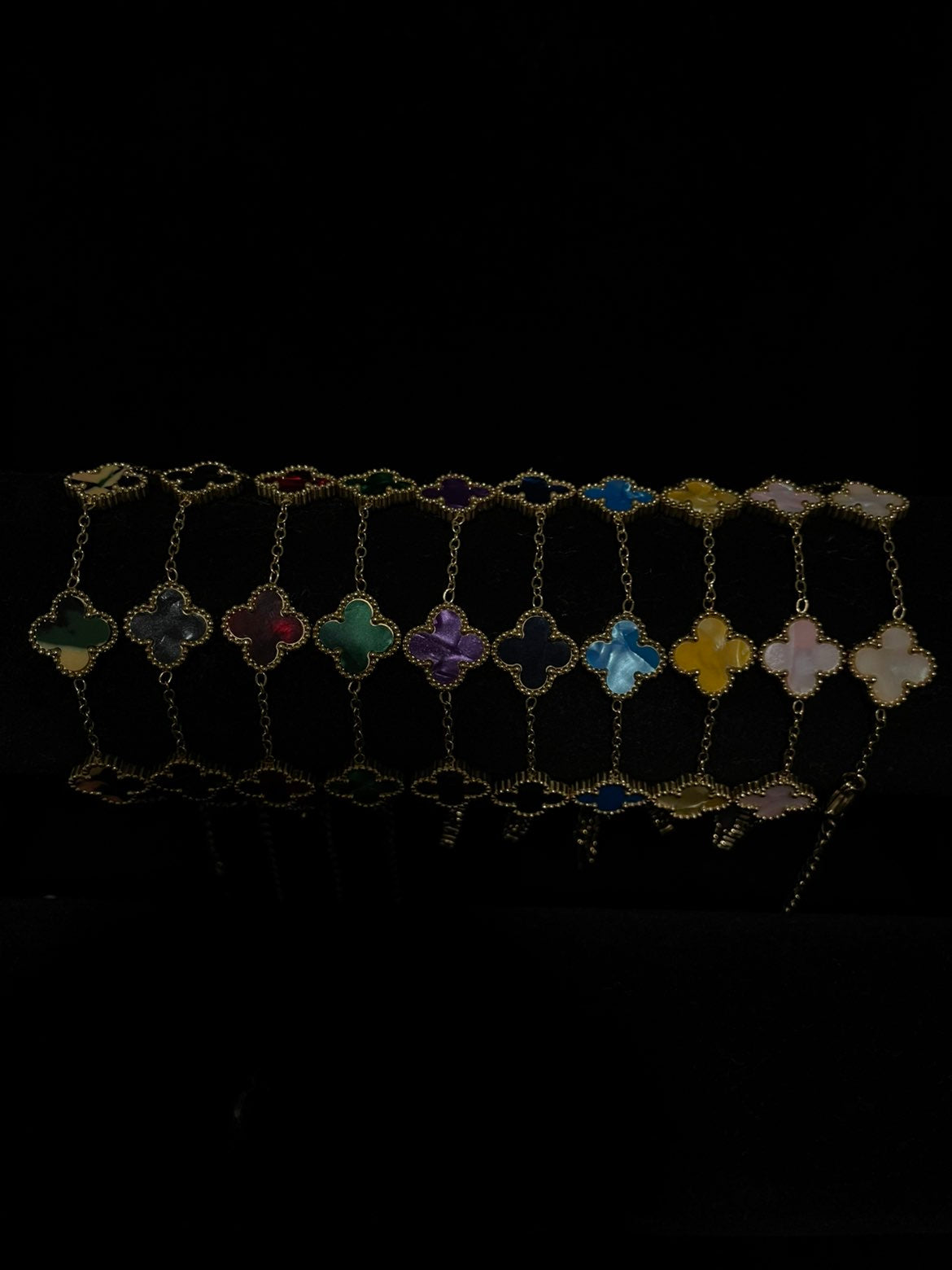 Fyr Clover armband(17+5cm)