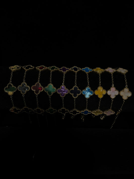 Fyr Clover armband(17+5cm)