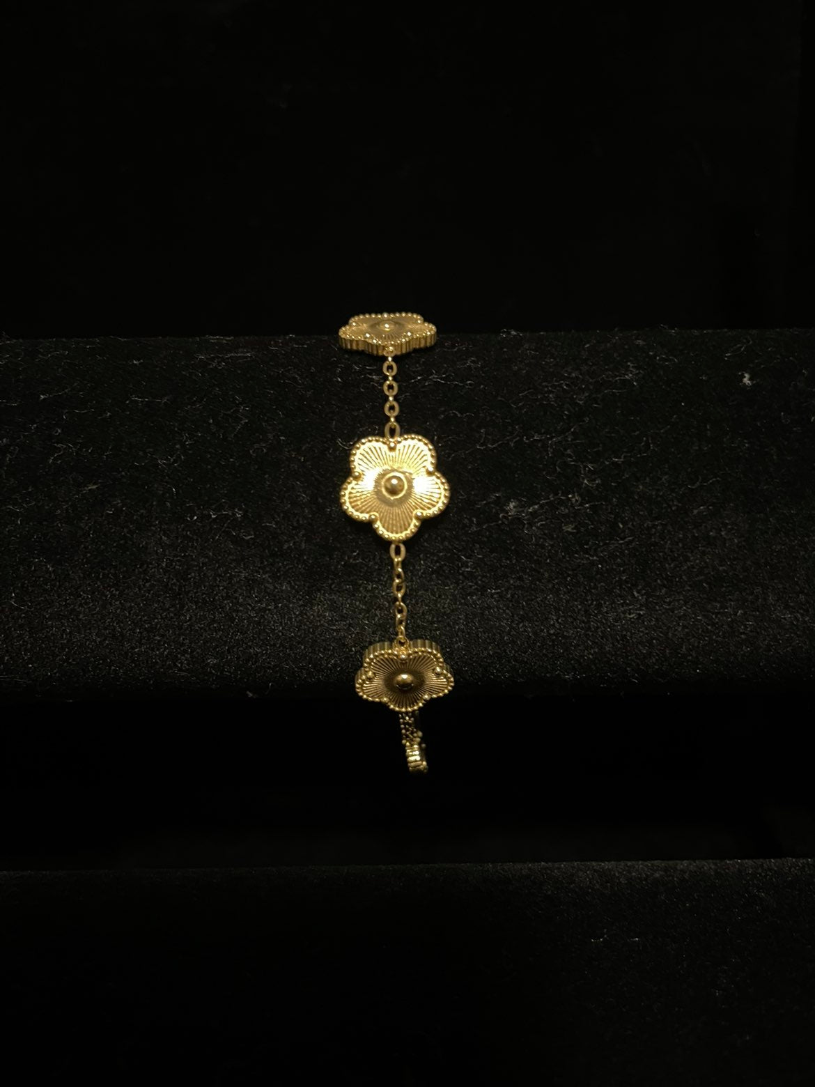 Fem clover armband(17+5)