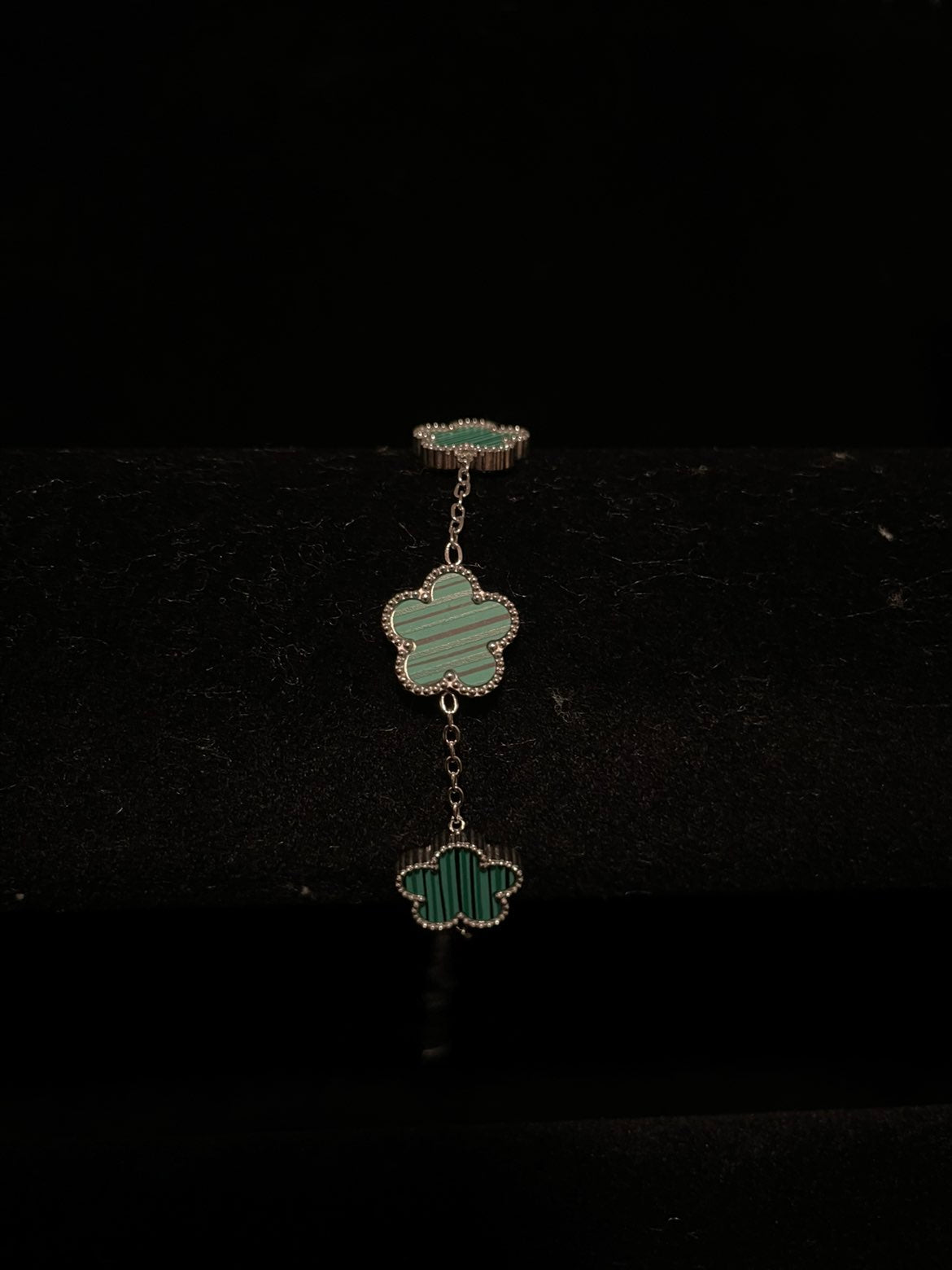 Fem clover armband(17+5)